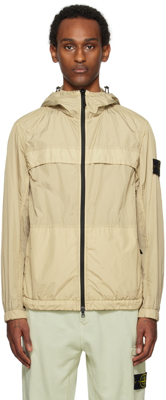 Photo: Stone Island Khaki Crinkle Reps R-NY Jacket