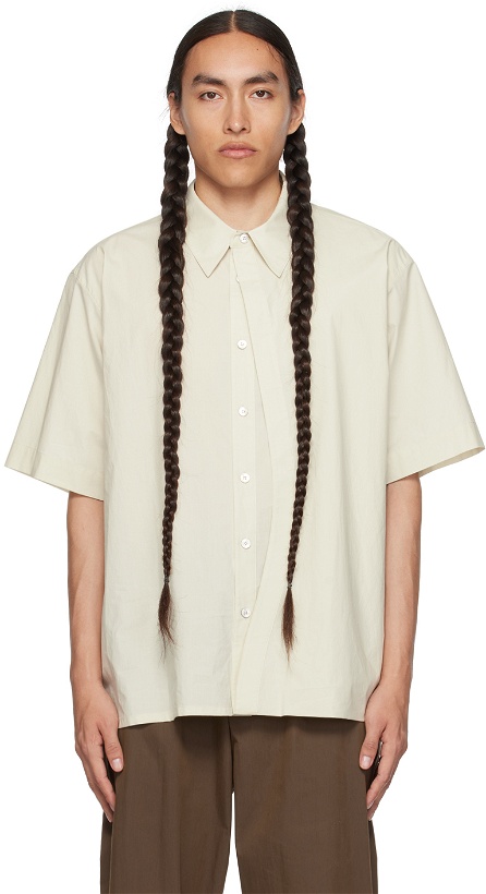 Photo: LE17SEPTEMBRE Off-White Layered Shirt