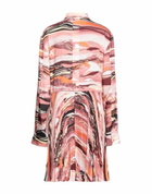 Cedric Charlier Womens Mini dress in Orange