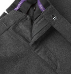 Ralph Lauren Purple Label - Dark-Grey Gregory Wool Suit Trousers - Men - Gray