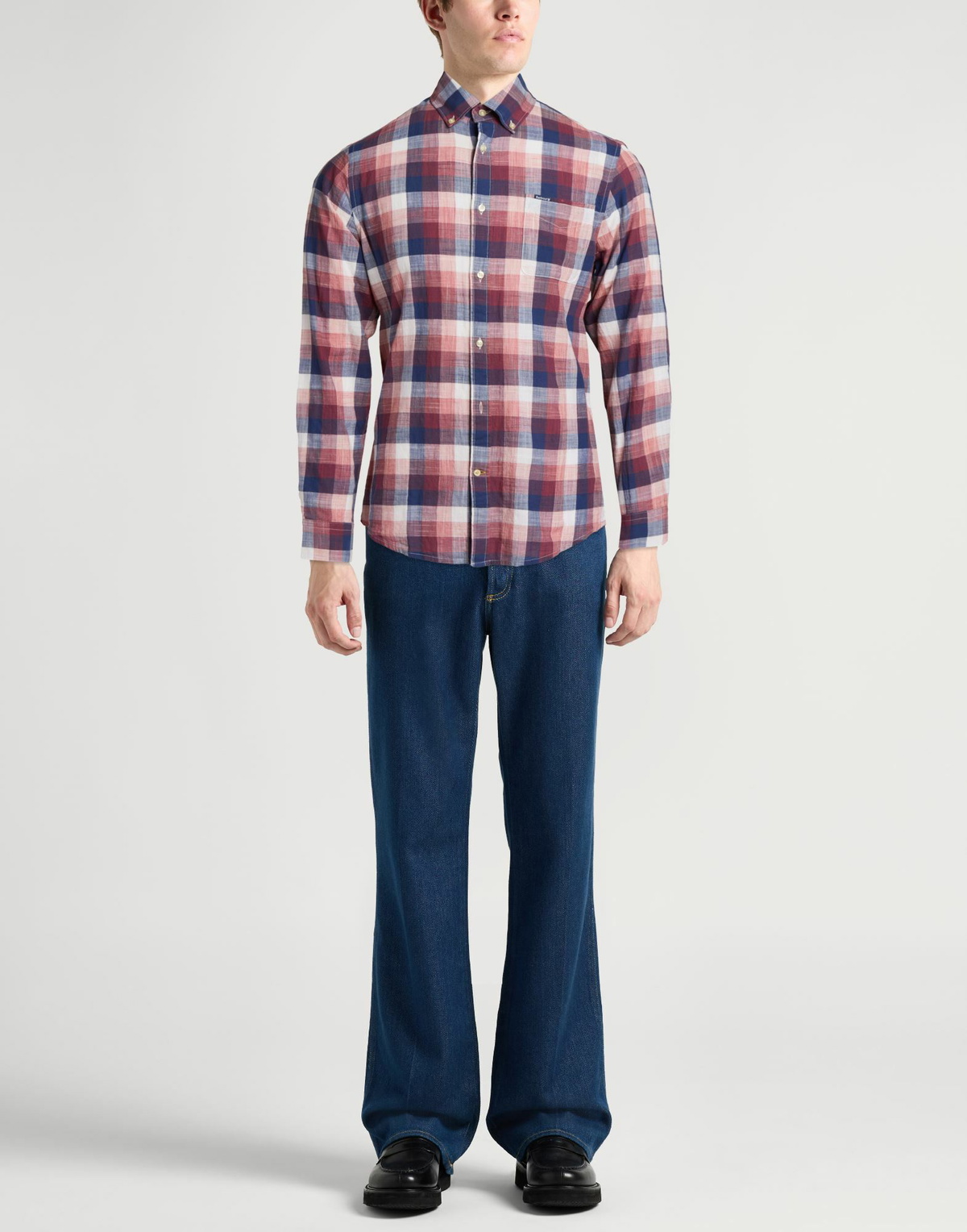 Barbour Mens Shirt in Red
