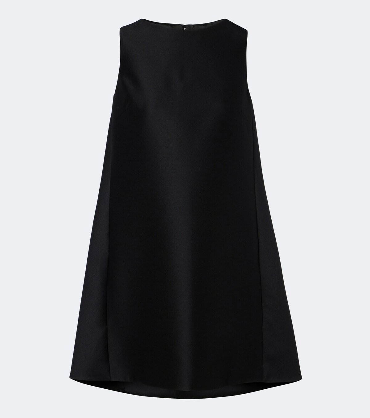 Balenciaga BB belted wool and silk minidress