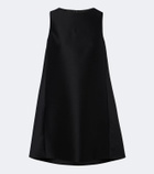 Balenciaga BB belted wool and silk minidress