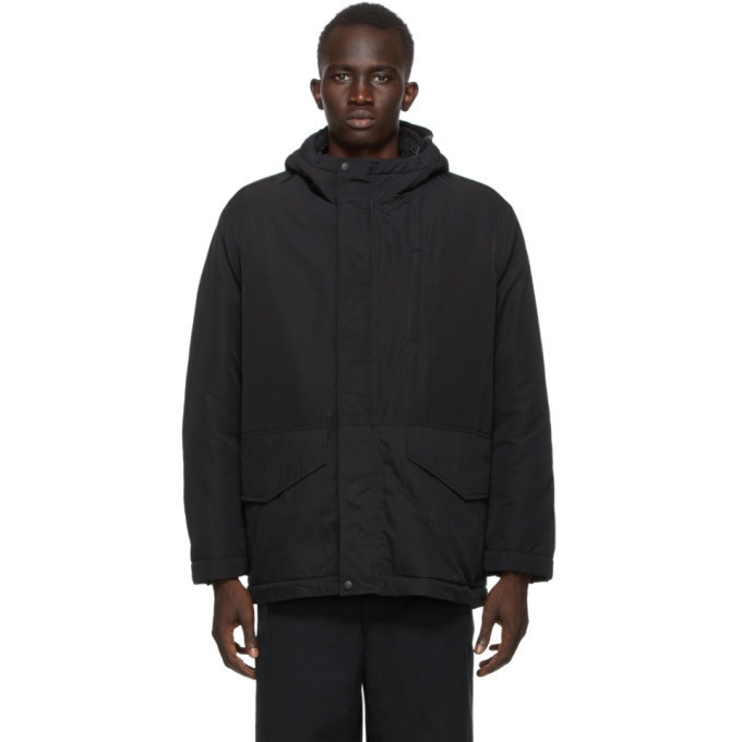 Photo: Comme des Garcons Homme Reversible Black Nylon Rip Cloth Tussah Jacket