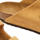 Birkenstock Arizona in Latte Cream Suede