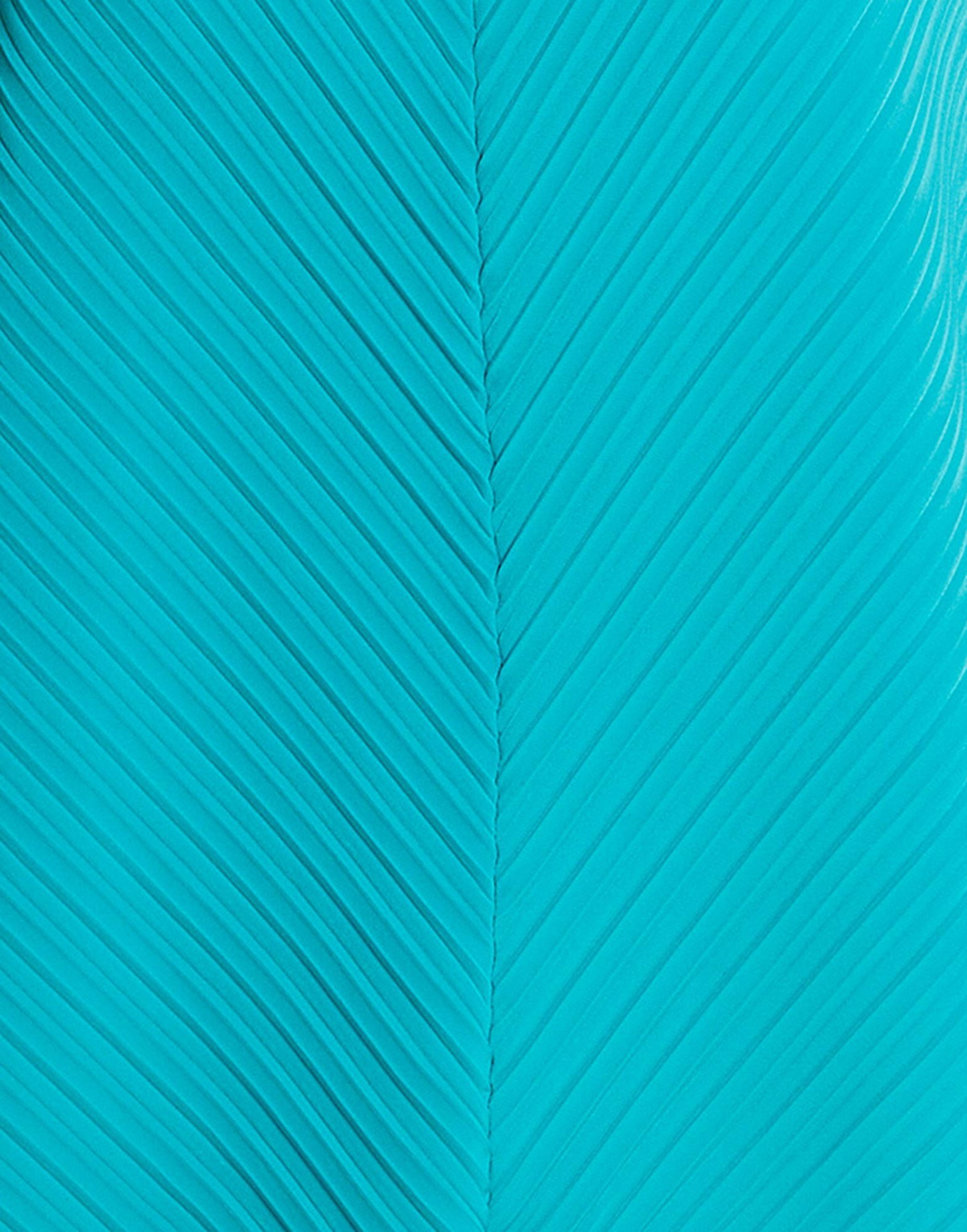 Issey Miyake Womens Top Turquoise