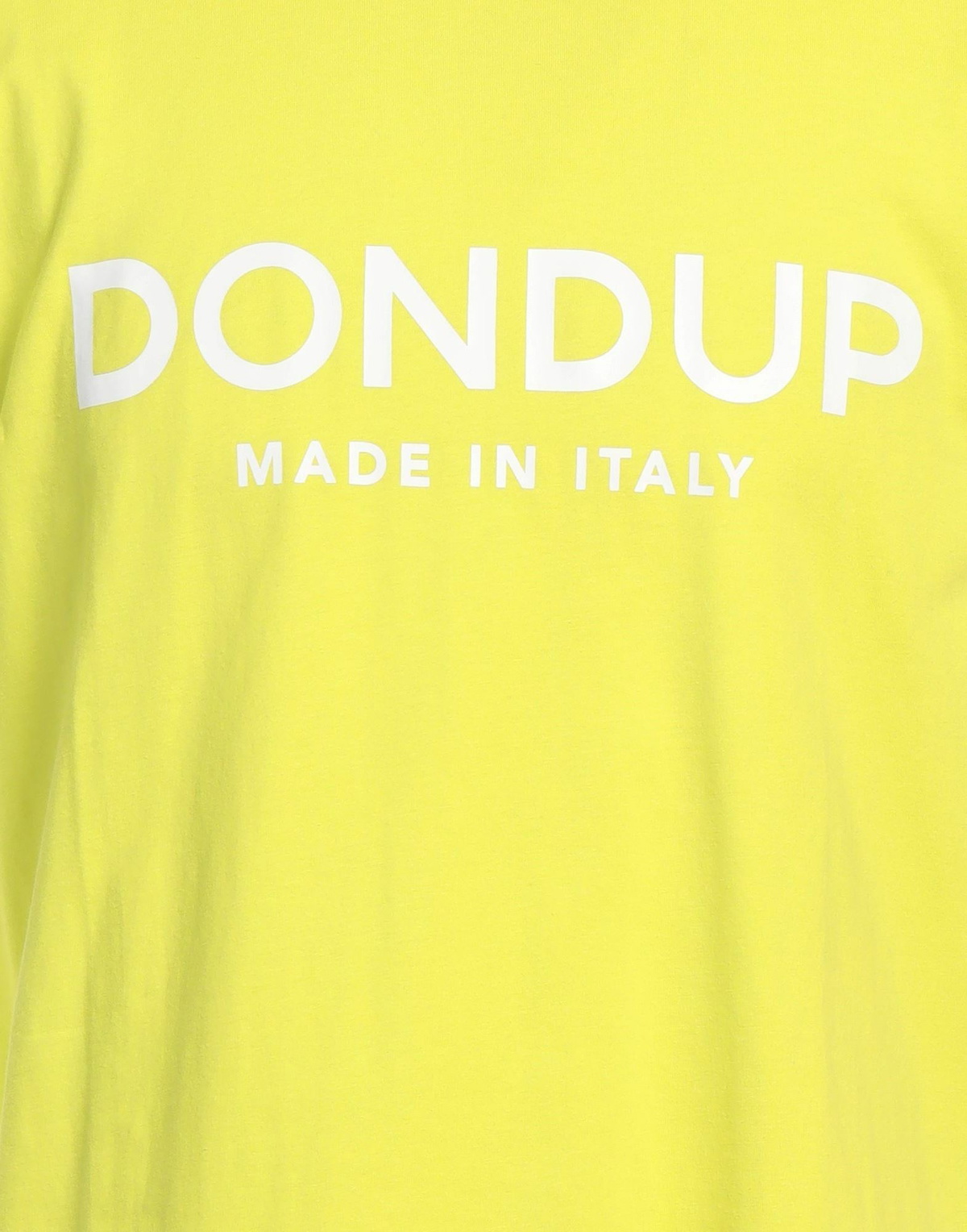 Dondup Mens T-shirt Lime in Green