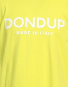 Dondup Mens T-shirt Lime in Green