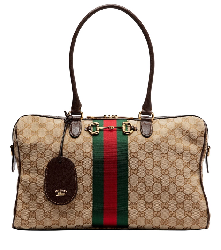 Photo: Gucci Gucci Borsetto GG Canvas Large duffel bag