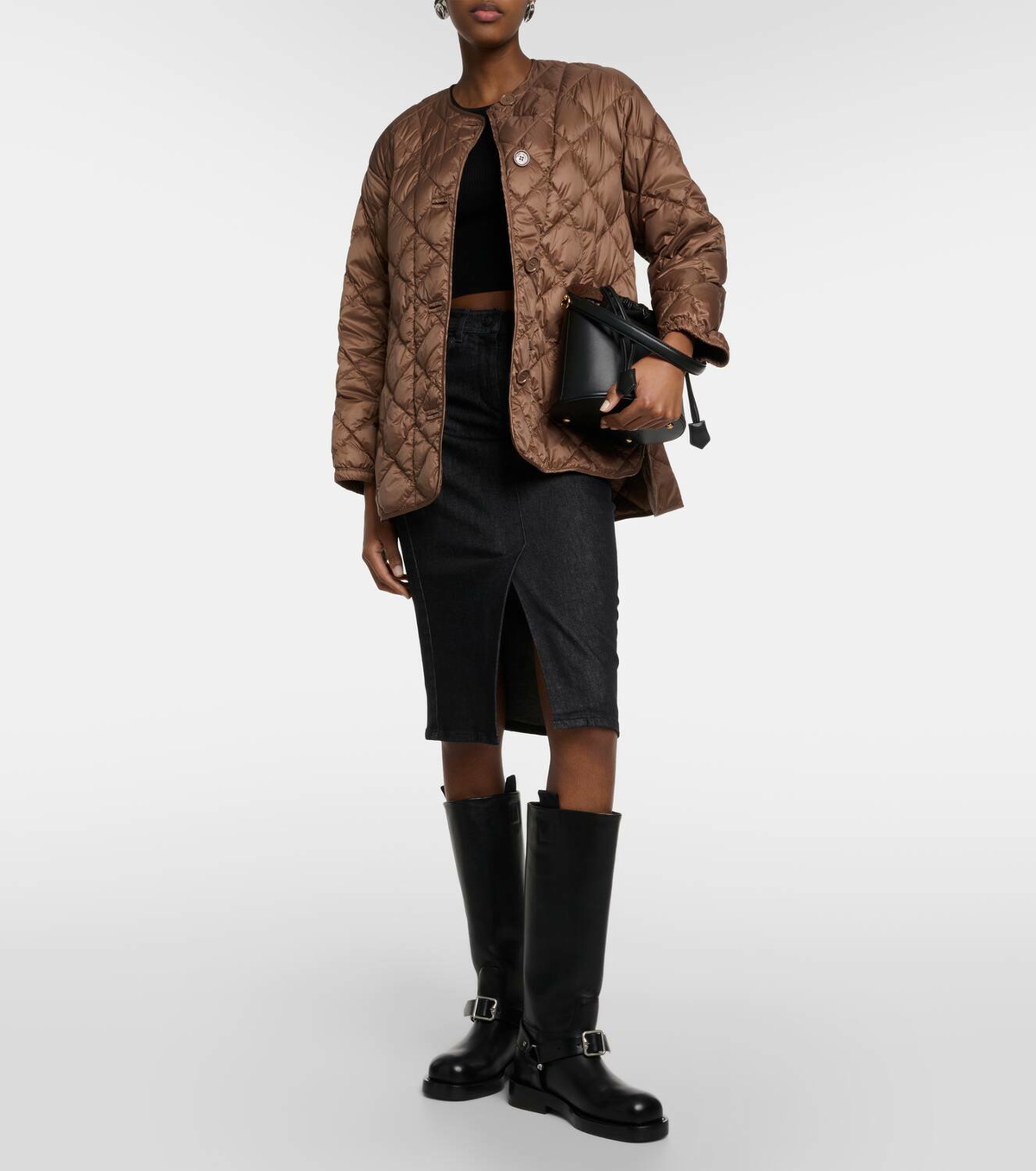 Max Mara The Cube Csoft quilted down jacket Max Mara