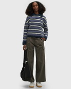 ØLÅF HERRINGBONE CARGO PANTS Brown Womens Casual Pant