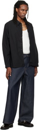 YMC Black Blackout Overshirt