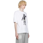 Liam Hodges White Print Naked Man T-Shirt