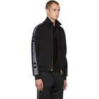 Dsquared2 Black Cady Zip-Up Jacket