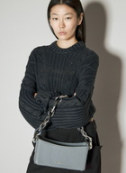 Han Kjøbenhavn Diamond Chain Leather Shoulder Bag
