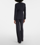Max Mara Pleated cady straight pants