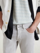 Peter Millar - Fairfield Straight-Leg Garment-Dyed Jeans - Gray