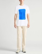120% Lino Mens T-shirt in White
