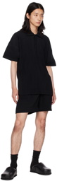 Homme Plissé Issey Miyake Black Monthly Color June Polo