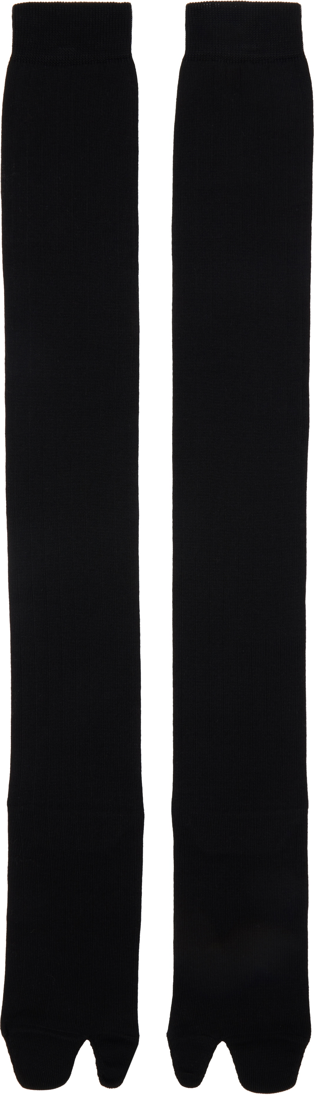 Maison Margiela Black Tabi Socks Maison Margiela