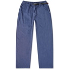 Gramicci Men's Overdyed G Pant in Navy Blue Pigment