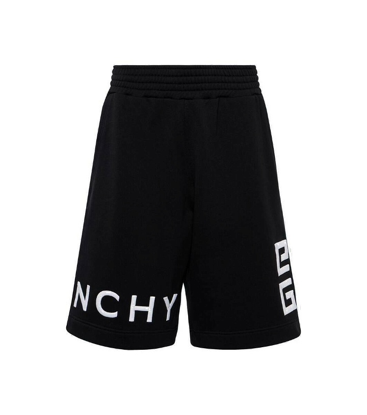 Photo: Givenchy GIVENCHY 4G fleece Bermuda shorts