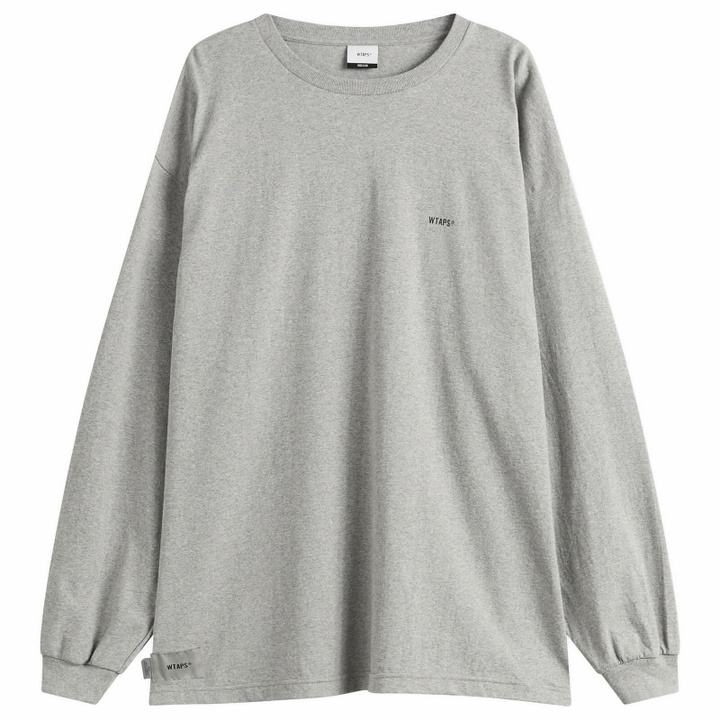 Photo: WTAPS Men's Spec Long Sleeve T-Shirt in Ash Gray