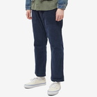 Service Works Men's Classic Corduroy Chef Pant in Navy