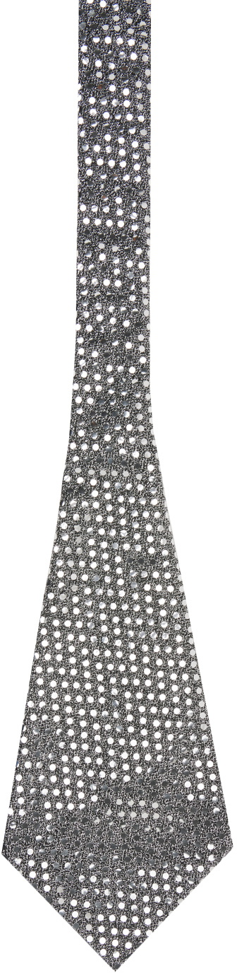 sequin tie for men
