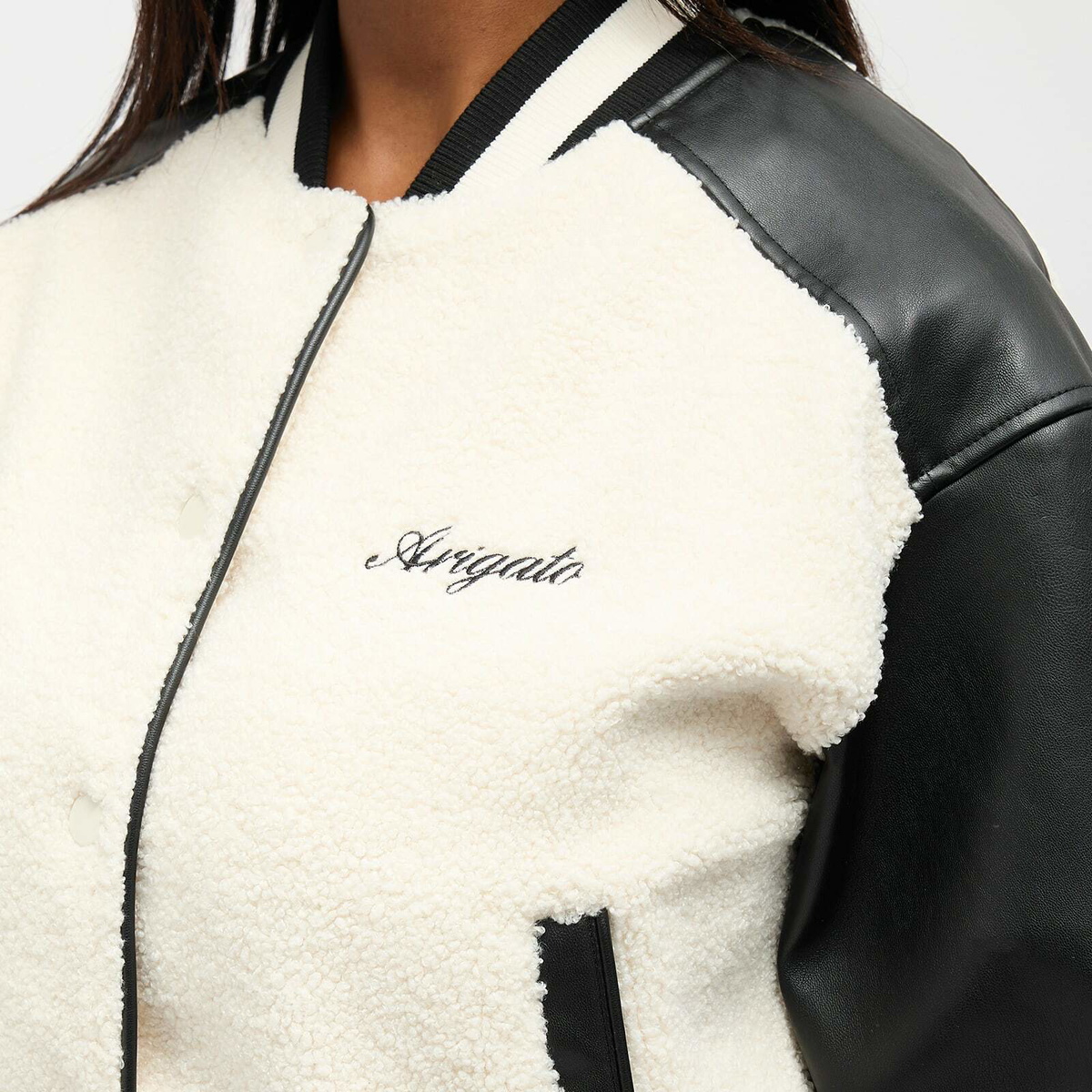 Axel Arigato Women's Saul Varsity Jacket in Ecru