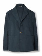 De Bonne Facture - Traveler Cotton-Drill Jacket - Blue