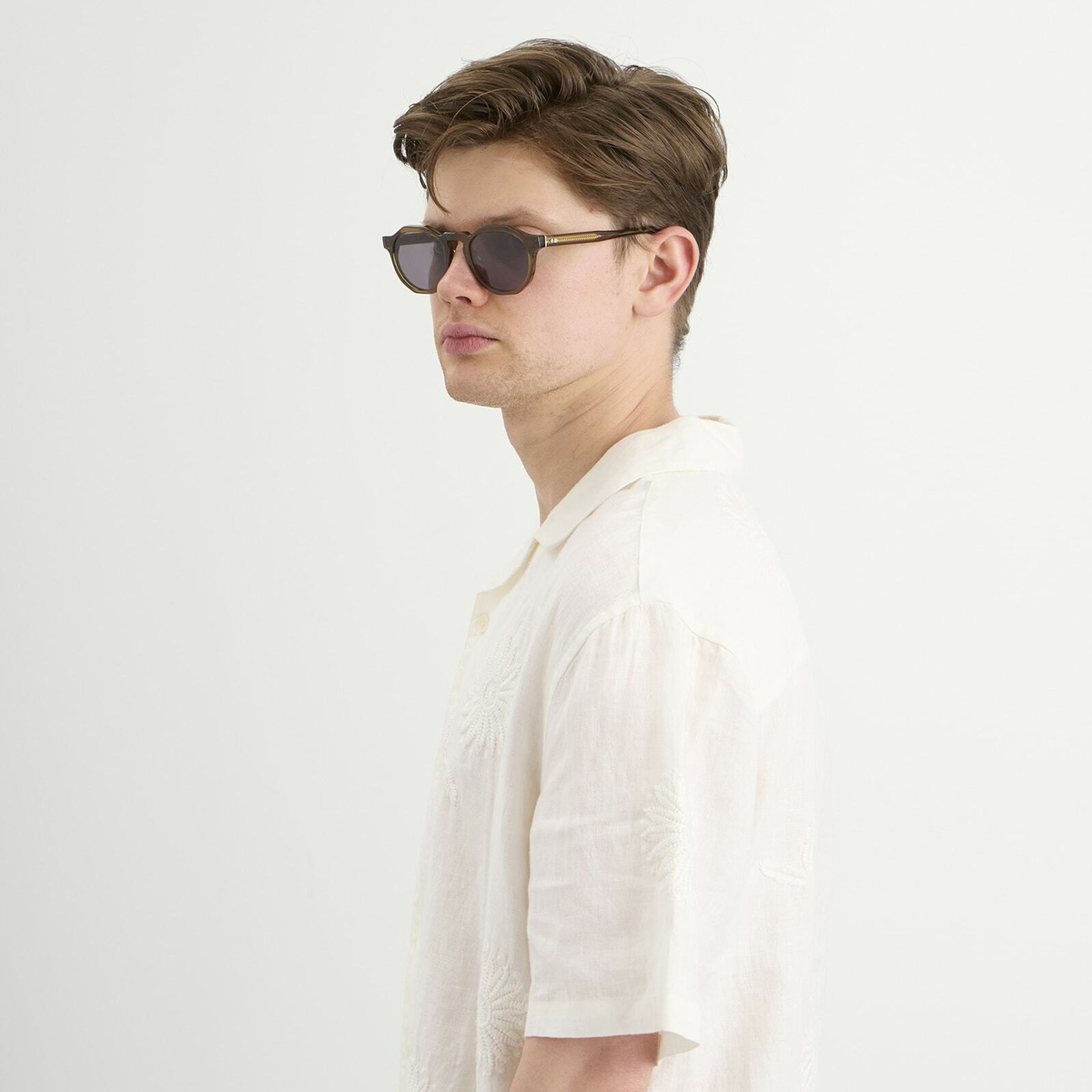Oscar Deen Pinto Sunglasses in Pond/Night Black 