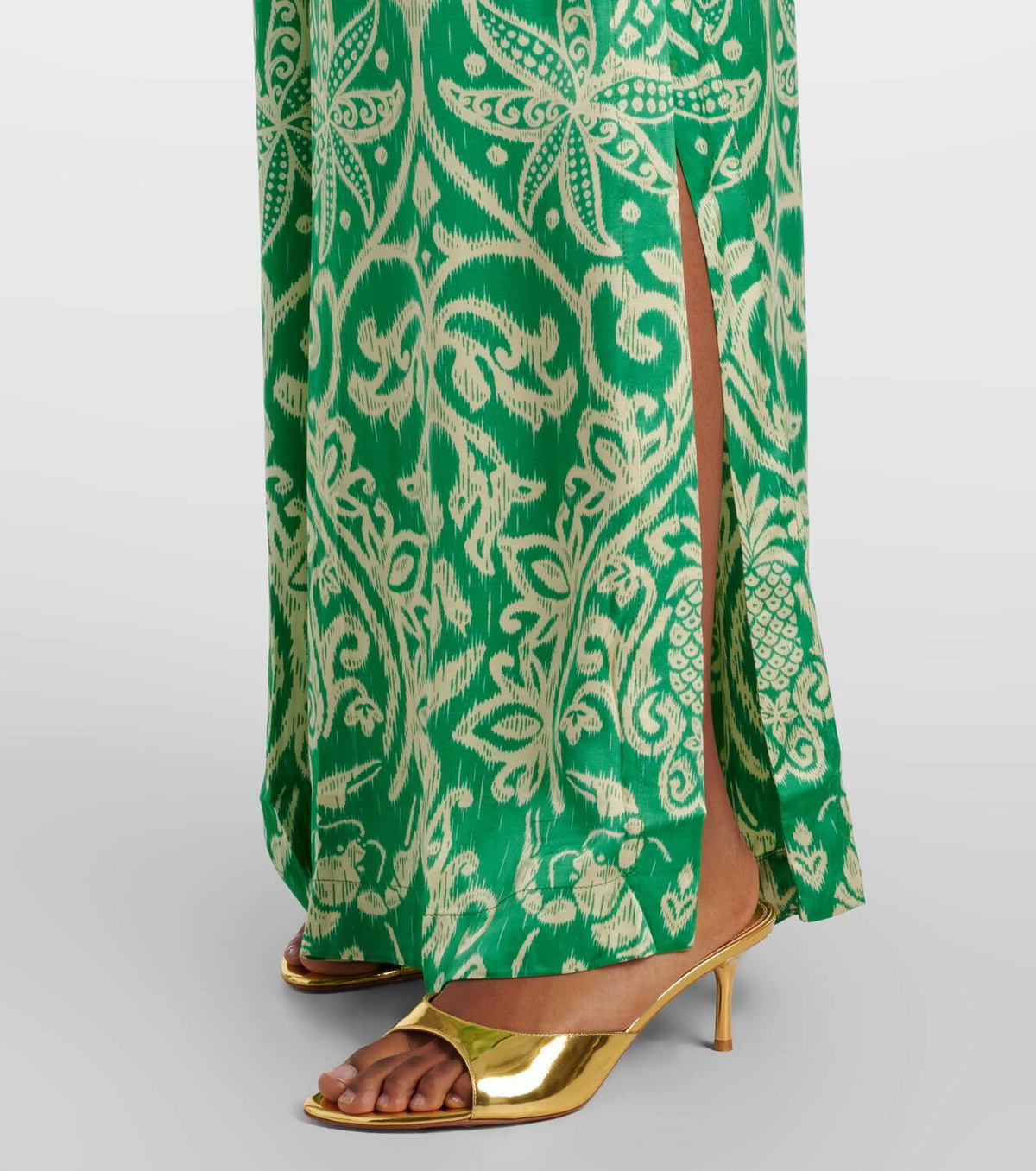 Poupette St Barth Clea printed wide-leg pants