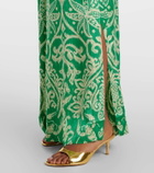 Poupette St Barth Clea printed wide-leg pants
