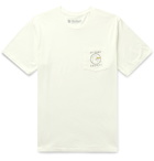 Mollusk - Surf Society Printed Cotton-Jersey T-Shirt - White