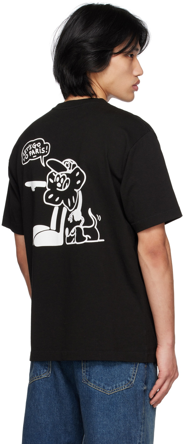 Kenzo Black Kenzo Paris Boke Boy Travels T-Shirt Kenzo Kenzo Black Kenzo Paris Boke Boy Travels T-Shirt Kenzo
