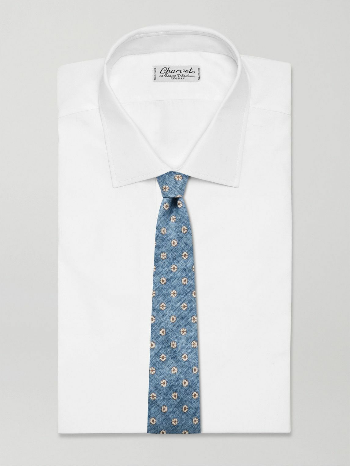 Favourbrook - Osterley 7.5cm Floral-Print Silk Tie