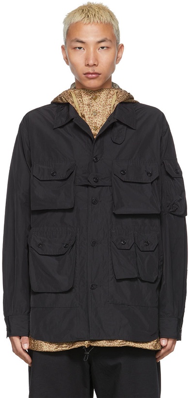 Photo: Engineered Garments Black Memory Explorer Shirt Jacket