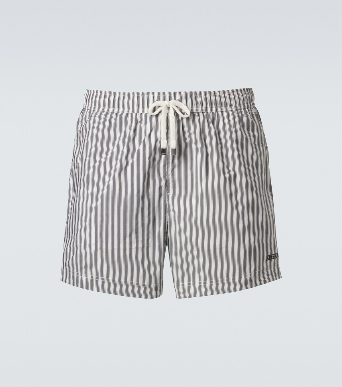 Zegna Striped swim trunks