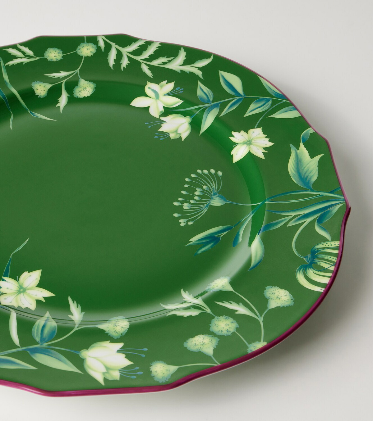 Ginori 1735 Florenza Duchessa floral porcelain charger plate