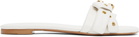 Chloé White Mae Sandals