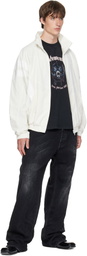 VETEMENTS White Tape Tracksuit Jacket