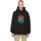 VETEMENTS Black Overpriced Birthday Hoodie