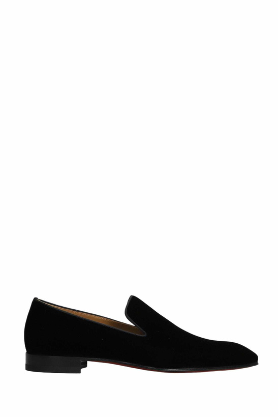 Photo: Christian Louboutin Dandelion Loafers In Black Velvet