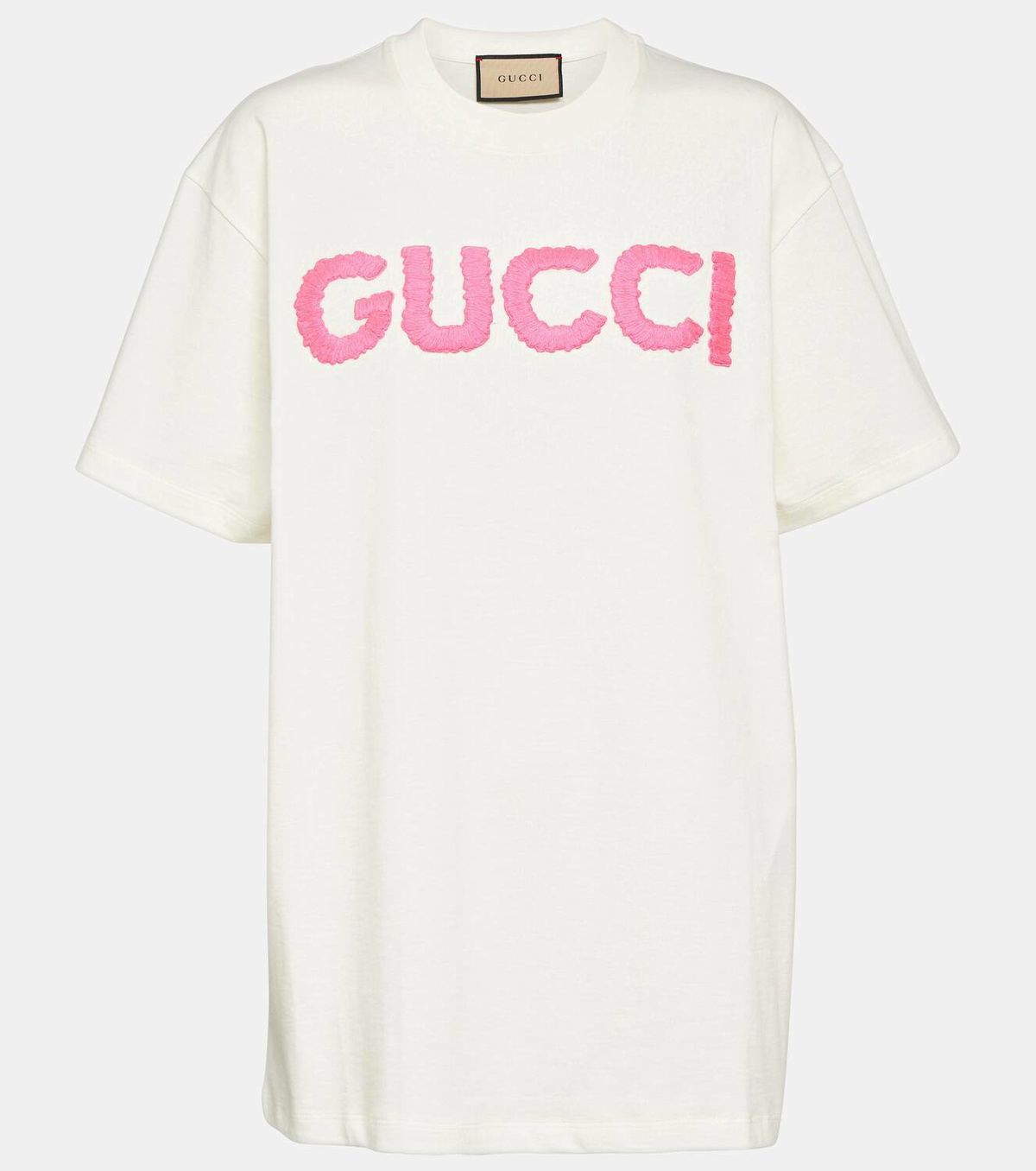 Gucci Logo embroidered cotton T-shirt Gucci