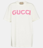 Gucci Logo embroidered cotton T-shirt
