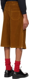 Chopova Lowena Tan Biggity Shorts