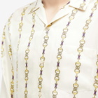 Gucci Men's Horsebit Vacation Shirt in Ivory