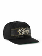 Cherry Los Angeles - Oracle Bull Racing Logo-Print Appliquéd Twill Baseball Cap