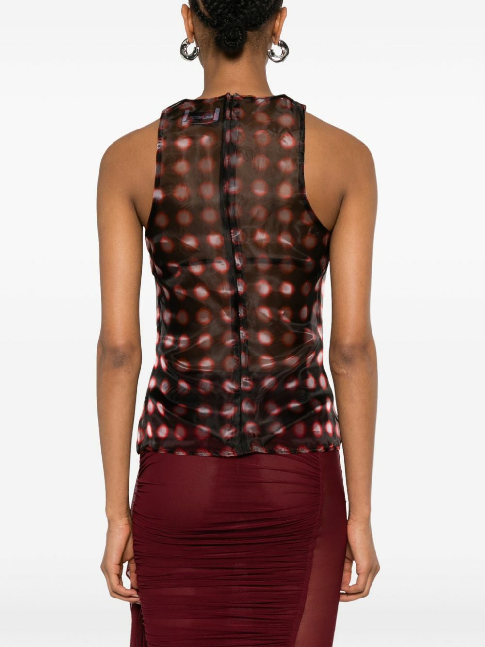 16Arlington Organza Mesh Top 16Arlington